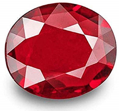 Sidharth Gems 6.25 Ratti 5.00 Carat Natural Ruby Manik Stone Original Certified Gemstone Stone Ruby Ring