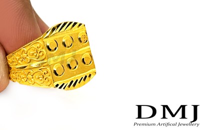 DMJ Brass Gold Plated Ring