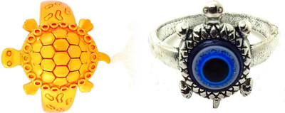 Dynamic Retail Global Set 1 Ring for Men & Women, Blue Alloy Ring