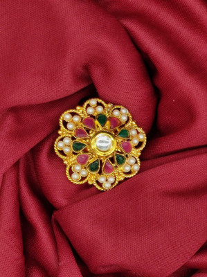 aarnaa Zinc Gold Plated Ring
