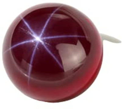 Pan mac Lab Certificd Natural Star Ruby Manike 9.50 Ratti Orginal Stone Stone Ruby Ring