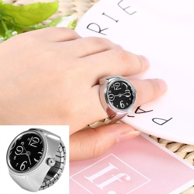 Fashion Frill Exclusive Stretchable Ring For Girls Women Watch Desing Ring For Women Girls Alloy Silver Plated Ring