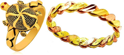 Dynamic Retail Global Set 1 Ring for Men & Women, Yellow Alloy Ring