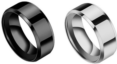 Neerajyoti Alloy Titanium Plated Ring Set