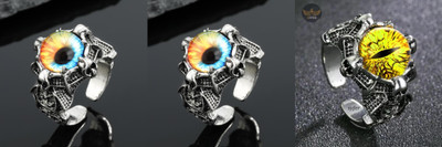 JS Enterprises Alloy Silver Plated Ring Set