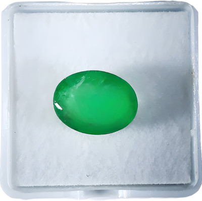MAHADEVDEPSTORE Emerald Original 5 Ratti Stone | Natural Panna Stone Certified For Men & women Stone Emerald Ring