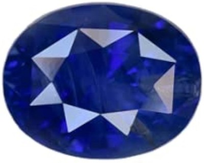 VishvMa 4.25 Ratti 3.82 Crt Blue Sapphire Stone Neelam Natural Ceylon Stone Stone Sapphire Ring