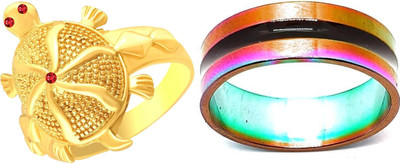 Dynamic Retail Global Set 1 Ring for Men & Women, Multicolor Alloy Ring