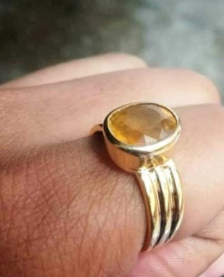 SHREE BHAGTI BHANDAR Copper Topaz Ring