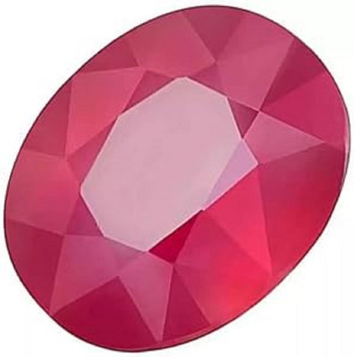 VishvMa Burma Ruby Manik Gemstone 9.25 Ratti with Lab Report & Guarantee Certificate Stone Ruby Ring