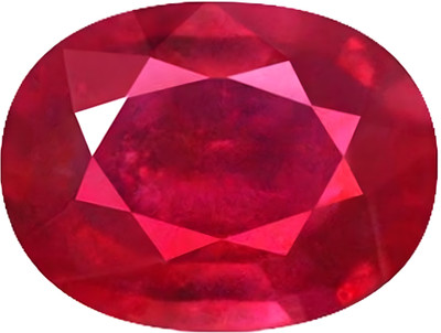 MAHADEVDEPSTORE 6 Ratti Natural Certified Ruby / Manik Gemstone Astrological Uses Stone Ruby Ring