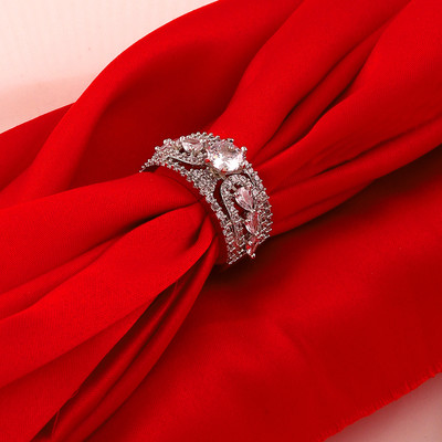 Bhagya Lakshmi elegant AD Stone bracelet Alloy Ring