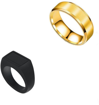 Neerajyoti ring set Alloy Gold Plated Ring Set