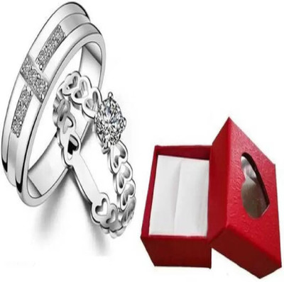 Ruhi Collection Alloy Silver Plated Ring