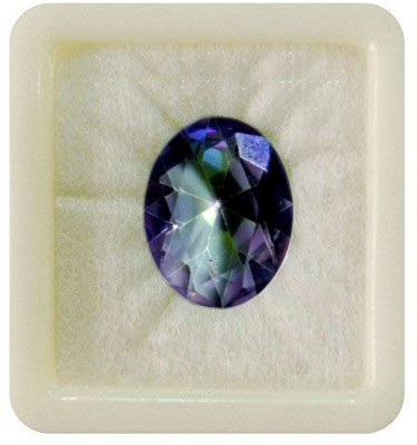 55Carat Mystic Quartz at Wholesale Rate 7.25 Ratti 6.89 Carat Oval Shape 1 Pcs For Stone Quartz Ring