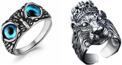 White Chimes Women Ring (Pack of 3) Alloy Ring
