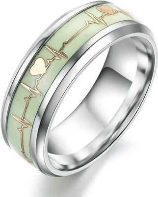 Floky Alloy Rhodium Plated Ring Set