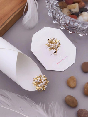 Neelam varietyz Gold plated Ring anti tarnish Stainless Steel Cubic Zirconia Gold Plated Ring