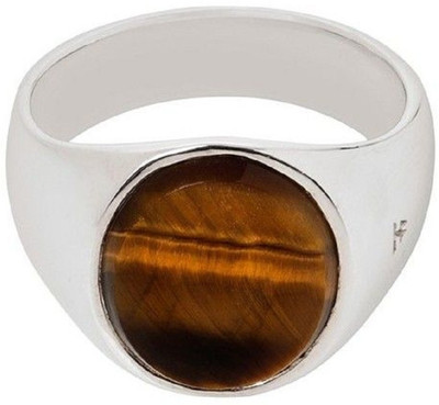 Ceylonmine01 Tiger Eye Stone Ring Designed for Confidence Protection and Everyday Elegance Stone Quartz Silver Plated Ring