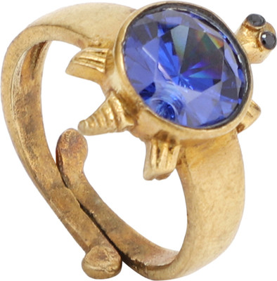 Astrodidi Brass Zircon Ring