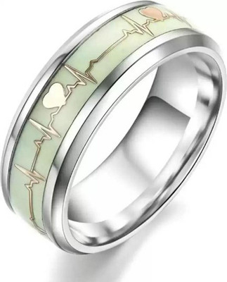 Floky radium ring 18 s Stainless Steel Silver Plated Ring