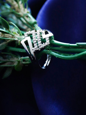 Dressberry Brass Gold Plated Ring