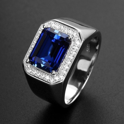 MYKI Stylish Rings For women Stainless Steel Cubic Zirconia Silver Plated Ring