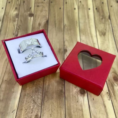 Vibeesle Alloy Rhodium Plated Ring