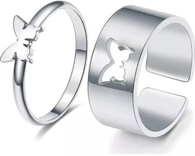 SEEMA ENTERPRISES Sizzling Glittering Rings Alloy Chain Ring - Multi Finger