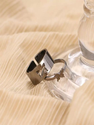 Dressberry Alloy Silver Plated Ring