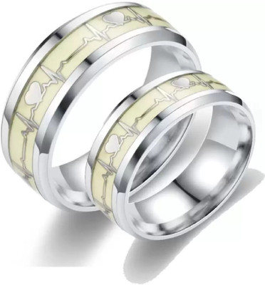 Ruhi Collection Stainless Steel Titanium Plated Ring