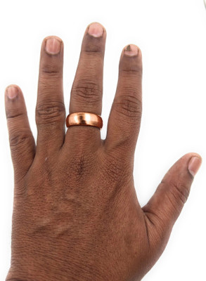 shinde exports pure adjustable plain copper magnetic ring Copper Ring