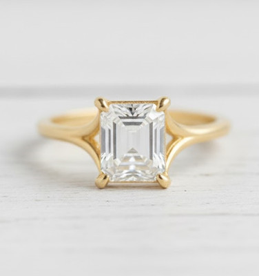 Ceylonmine01 Zircon Ring for Men and Women Shining Zircon for Daily Wear & Special Occasions Stone Zircon Gold Plated Ring