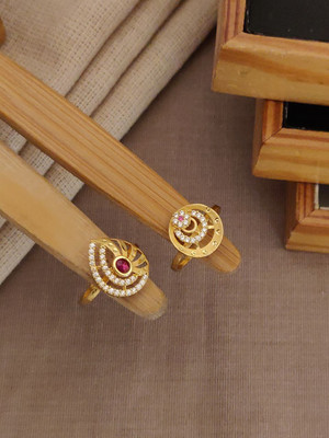 VASANI ENTERPRISE GR2 Metal Gold Plated Ring
