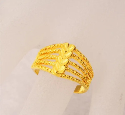 Urdeals URdeals Beautiful Girl and Women ( Peck of 1 ) Gold plated Ring Brass Gold Plated Ring