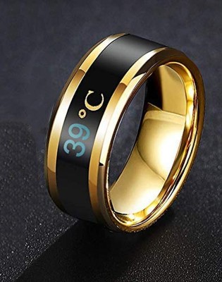 IGA COLLECTION Valentine Fashionable Stylish Trendy Look Smart Temperature Ring Stainless Steel Ring