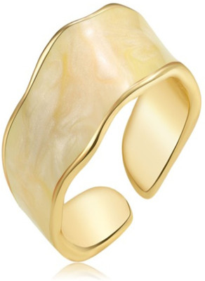 sapraa trends Alloy Gold Plated Ring