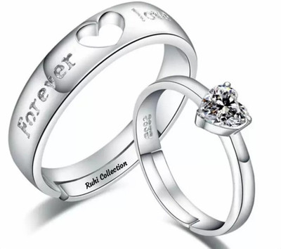 rsp unique Alloy Sterling Silver Plated Ring Set