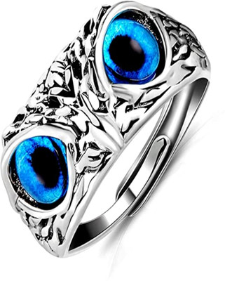 njj Stainless Steel Diamond Ring