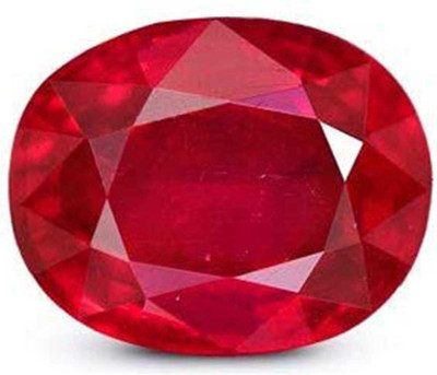 ABHISHEK FASHION Real Ruby 10.25 Ratti size Certified (Manik) Gemstone For unisex use ringpendent Stone Ruby Ring