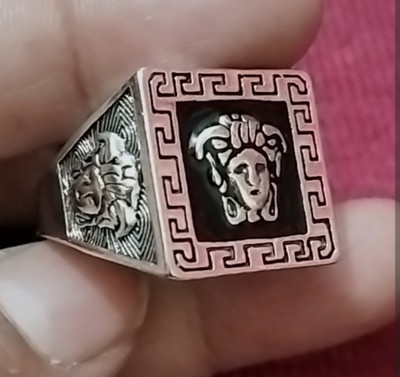Shree shyam shopee Men's ring 20 Alloy Silver Plated Ring