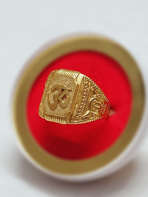 TMRcreation Brass Gold Plated Ring