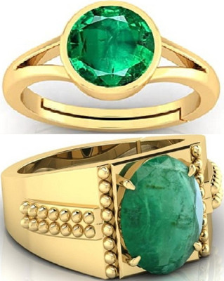 BHAIRAW GEMS Stone Emerald, Emerald Ring