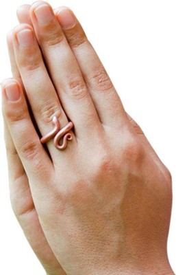 ABHISHEK FASHION Real copper snack ring 29 nomber Size Certified unisex use ring Copper Stack Ring