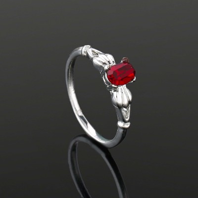 Estele NA Alloy Crystal Rhodium Plated Ring