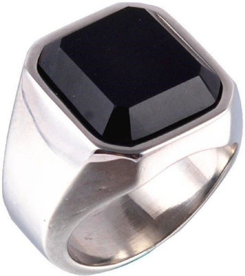 Jewelswonder Sulemani Hakik Ring Stone Chalcedony Silver Plated Ring