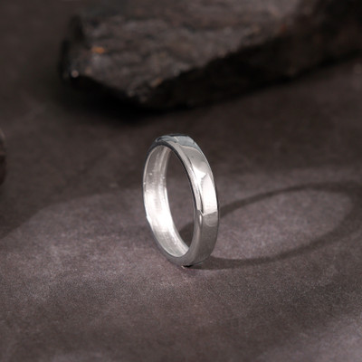 GIVA 925 Silver Resilient Ring For Mens Sterling Silver Rhodium Plated Ring