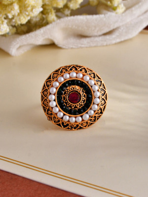 Silvermerc Designs Brass Gold Plated Ring