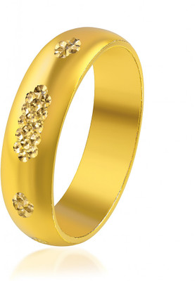 memoir Brass Gold plated Fashion challa finger ring for Men Women Brass Gold Plated Ring