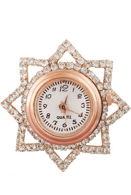GC PREMIUM JEWELLERY Brass Cubic Zirconia Gold Plated Ring